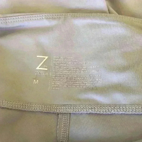 Z by Zella NWT High Waist Crop Lavender Leggings Size M - Picture 5 of 5